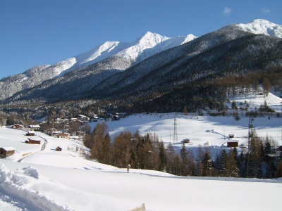 Ausblick Winter Gapphof Reith