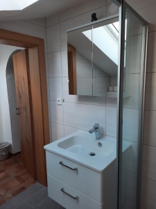 Badezimmer Ferienwohnung Lärchenwiese