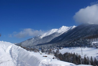 Aussicht Winter Gapphof Reith bei Seefeld